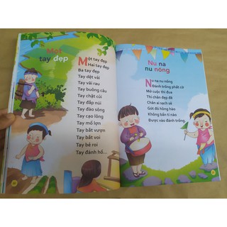 Sách Thơ truyện đồng dao cho bé
