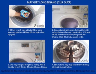 Gói vệ sinh lồng giặt