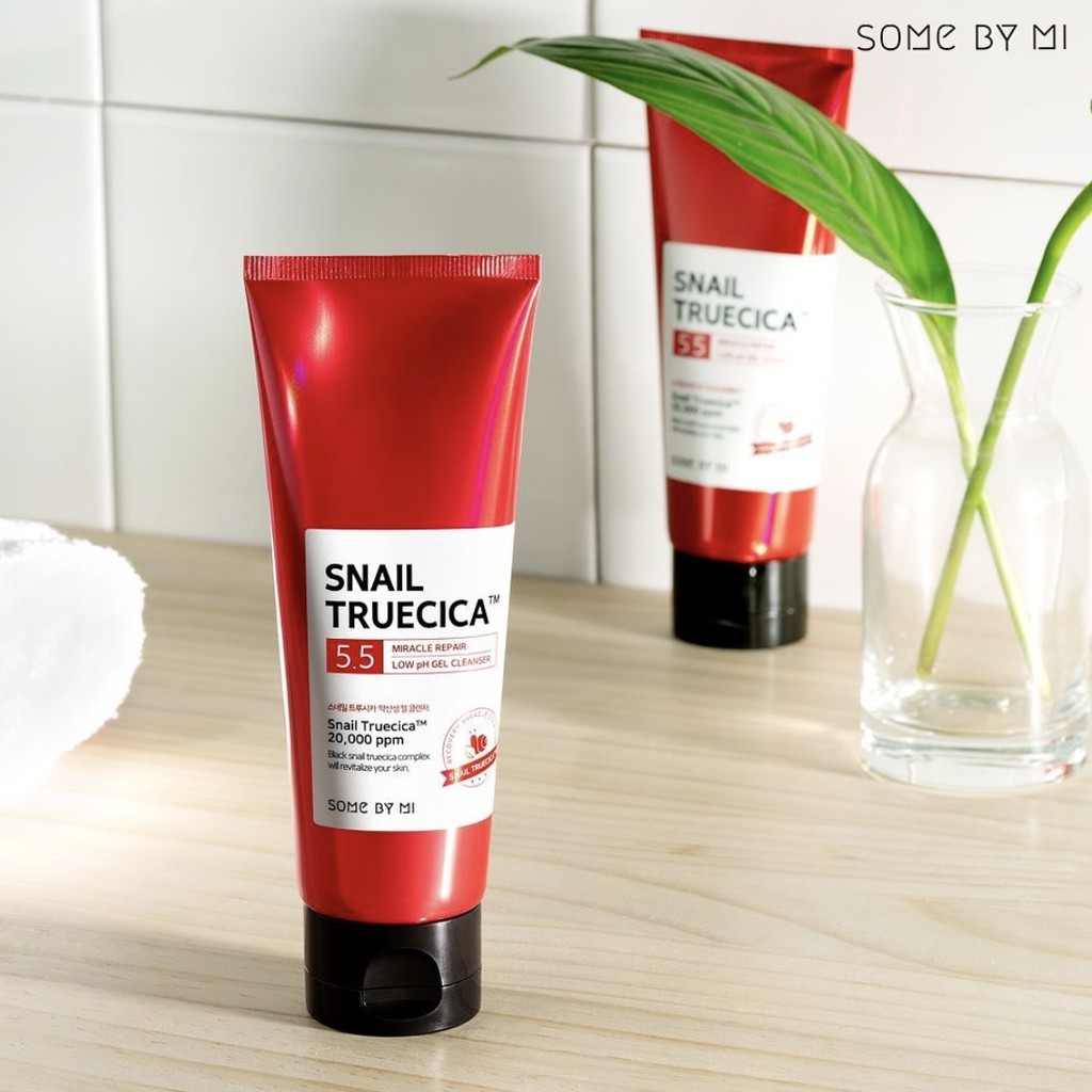 Sữa Rửa Mặt Some By Mi Snail Truecica Miracle Repair Low pH Gel Cleanser 100ml