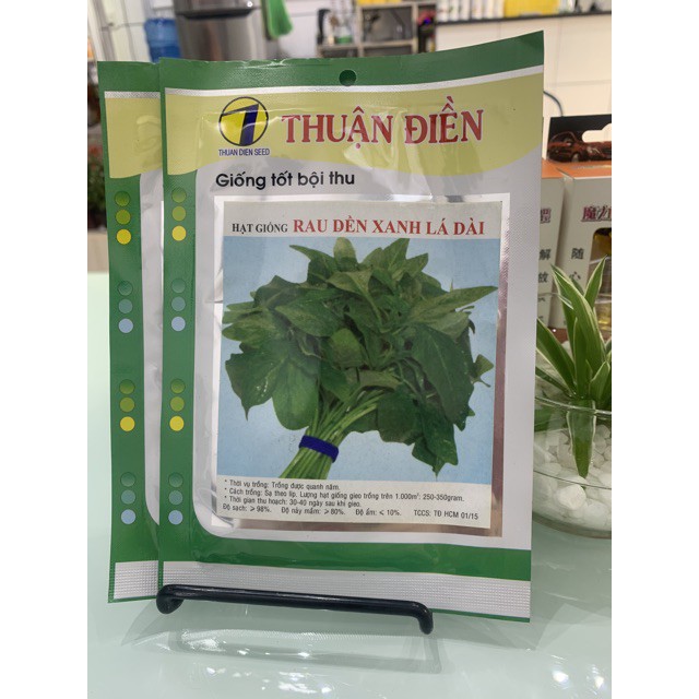 hạt giống rau dền xanh Thuận Điền 20gram/túi giá rẻ