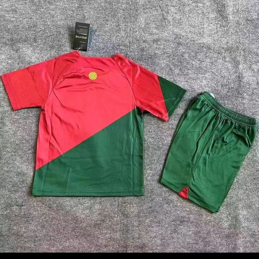 Áo Thun Bóng Đá Trẻ Em 3-15 Tuổi cr7 cristiano Ronaldo 2022