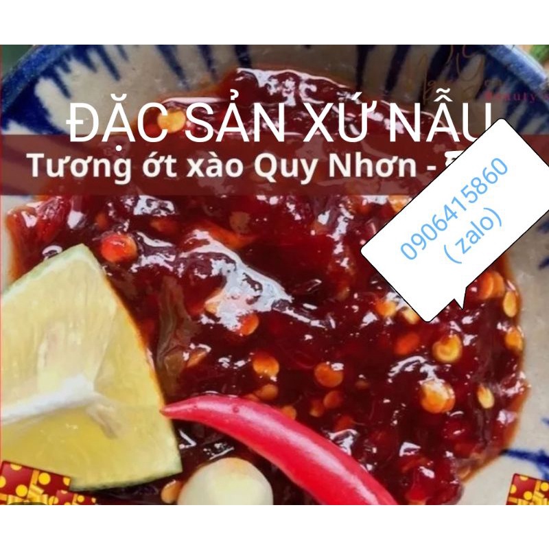 ĐẶC SẢN BÌNH ĐỊNH XỨ NẪU - TƯƠNG ỚT RIM NHÀ LÀM CHẤT LƯỢNG HẢO HẠNG
