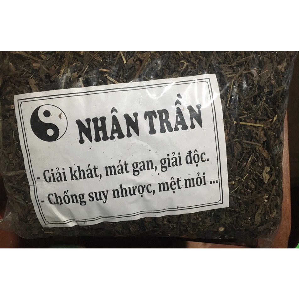 ✅[CHÍNH HÃNG] 1 kg cây nhân trần (sạch,khô,thơm)