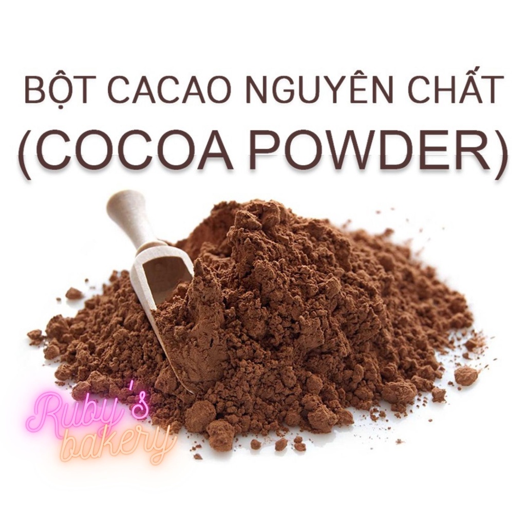 Bột Cacao DANS nguyên chất 100% _ Túi 100g; Túi 500g