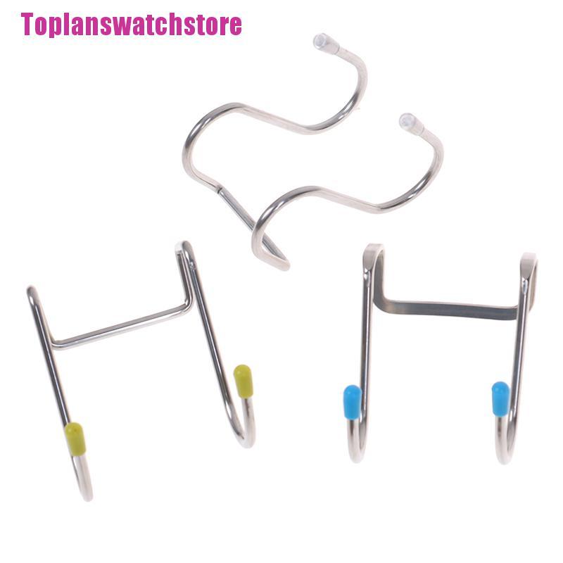 Móc Treo Đồ Hình Chữ S Bằng Thép Không Gỉ Tiện Dụng Cho Nhà Bếp / Phòng Tắm