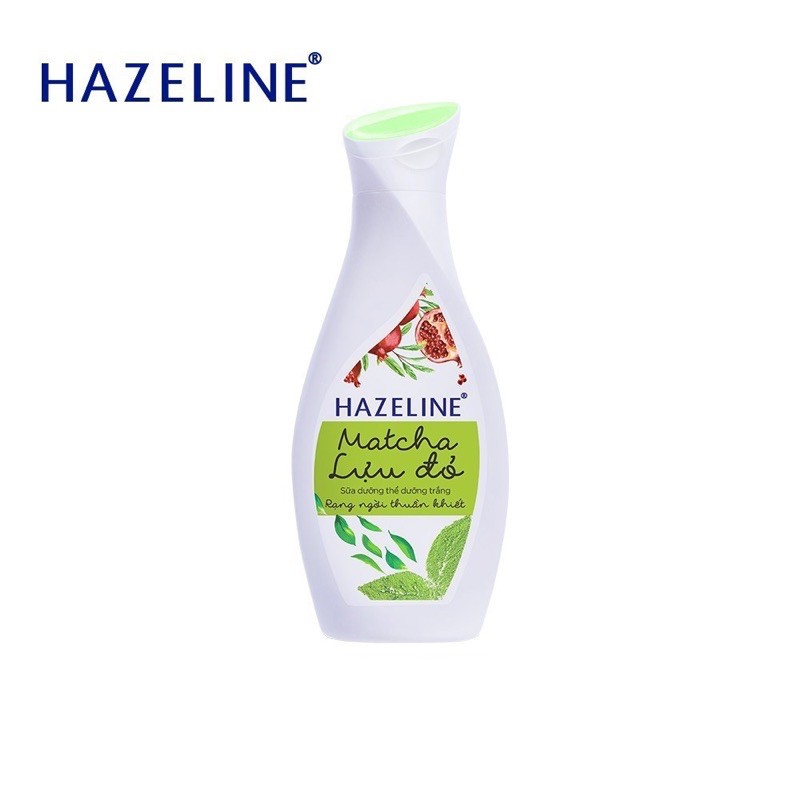 Combo Hazeline Matcha & Lựu đỏ  (sữa tắm, sữa rửa mặt, sữa dưỡng thể)