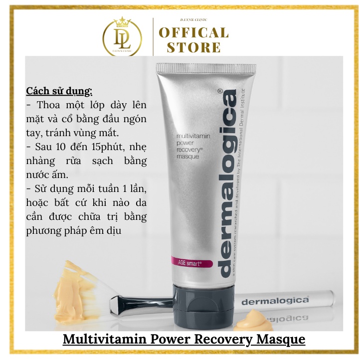 Mặt nạ phục hồi da chống lão hóa Dermalogica Multivitamin Power Recovery Masque 75ml