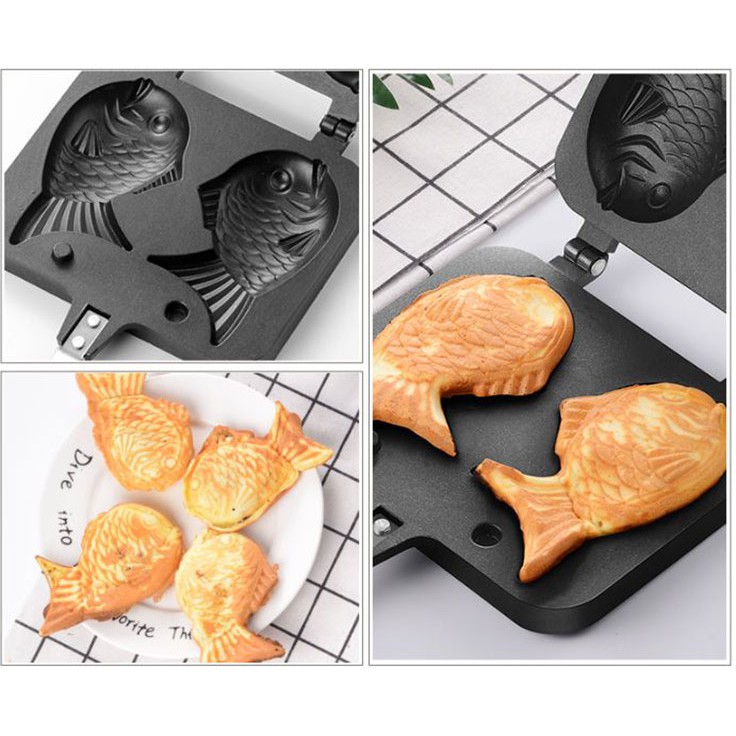 Khuôn Làm Bánh Cá Taiyaki Loại 1