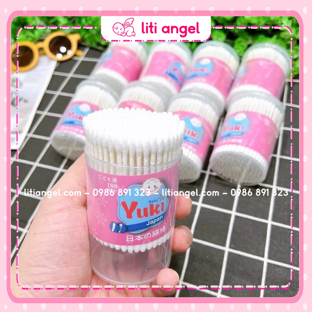 Tăm bông Yuki cho bé vệ sinh tai mũi