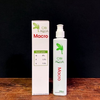 Phân nước cibi aqua - macro | phân nước đa lượng dành cho cây thuỷ sinh