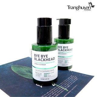 Sữa rửa mặt sủi bọt 𝑆𝑜𝑚𝑒𝐵𝑦𝑀𝑖 𝐵𝑦𝑒 𝐵𝑦𝑒 𝐵𝑙𝑎𝑐𝑘ℎ𝑒𝑎𝑑 30 𝐷𝑎𝑦𝑠 𝑀𝑖𝑟𝑎𝑐𝑙𝑒 𝐺𝑟𝑒𝑒𝑛 𝑇𝑒𝑎 𝑇𝑜𝑥