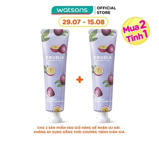 Kem Dưỡng Tay Frudia My Orchard Passion Fruit Hand Cream Chiết Xuất Chanh Dây 30g