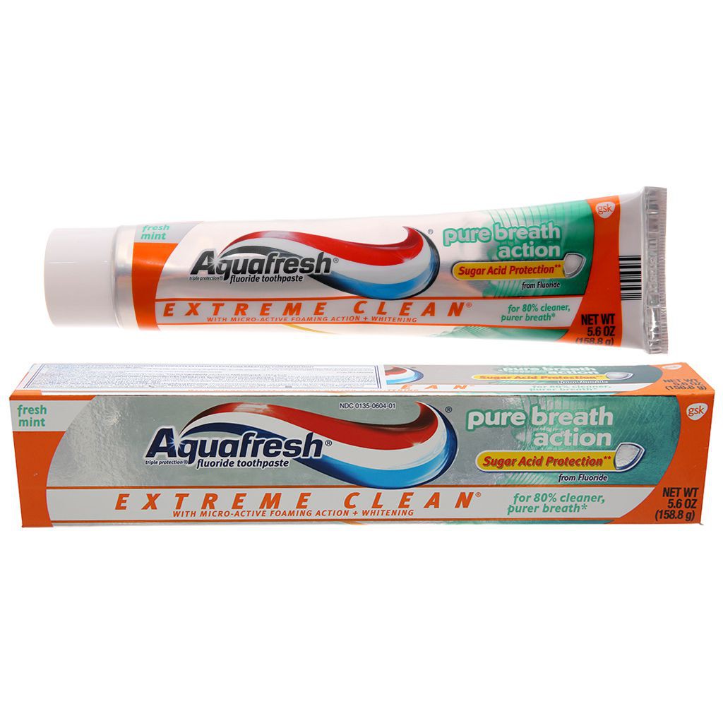Kem đánh răng Aquafresh chính hãng