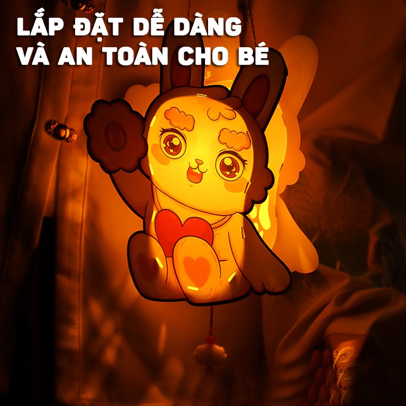 Đèn Lồng Trung Thu Hình Động Vật Đáng Yêu Phát Sáng Cho Bé II  HOMEDECOR