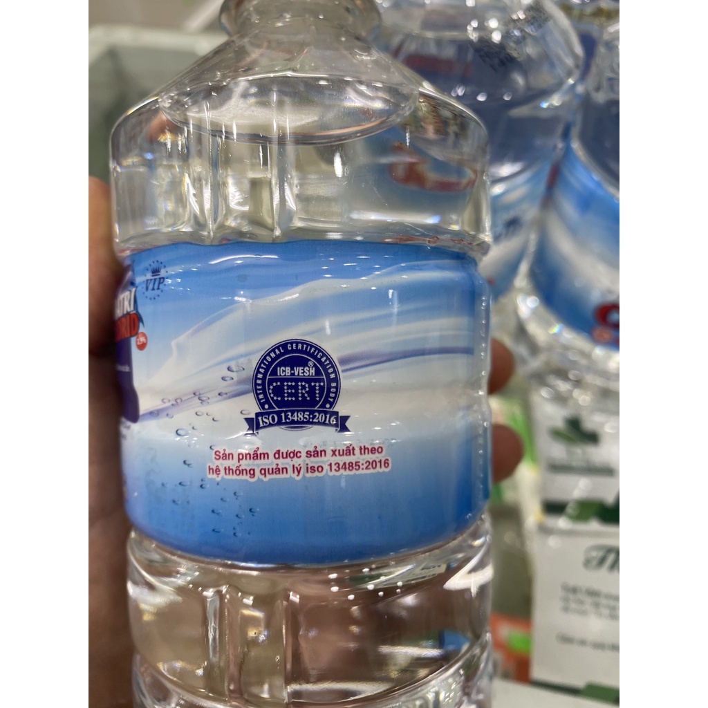 Nước muối sinh lý đa năng Natri clorid Quốc Dân - thể tich· 500ml, 1000ml giúp vệ sinh răng miệng, sát khuẩn