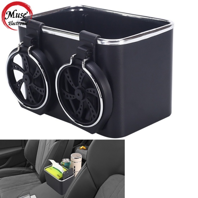 Hộp Đựng Đồ Dùng Đa Năng Gắn Tay Vịn Xe Hơi Kiểu Hoạt Hình Dễ Thương