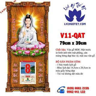 Lịch gỗ quan thế âm 2023
