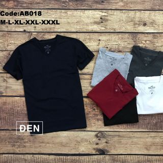 Áo thun nam cổ tim body