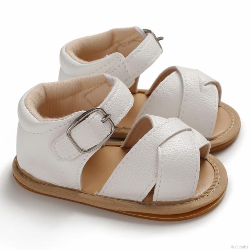 Giày Sandal Da Pu Cho Bé Từ 0-18 Tháng Tuổi