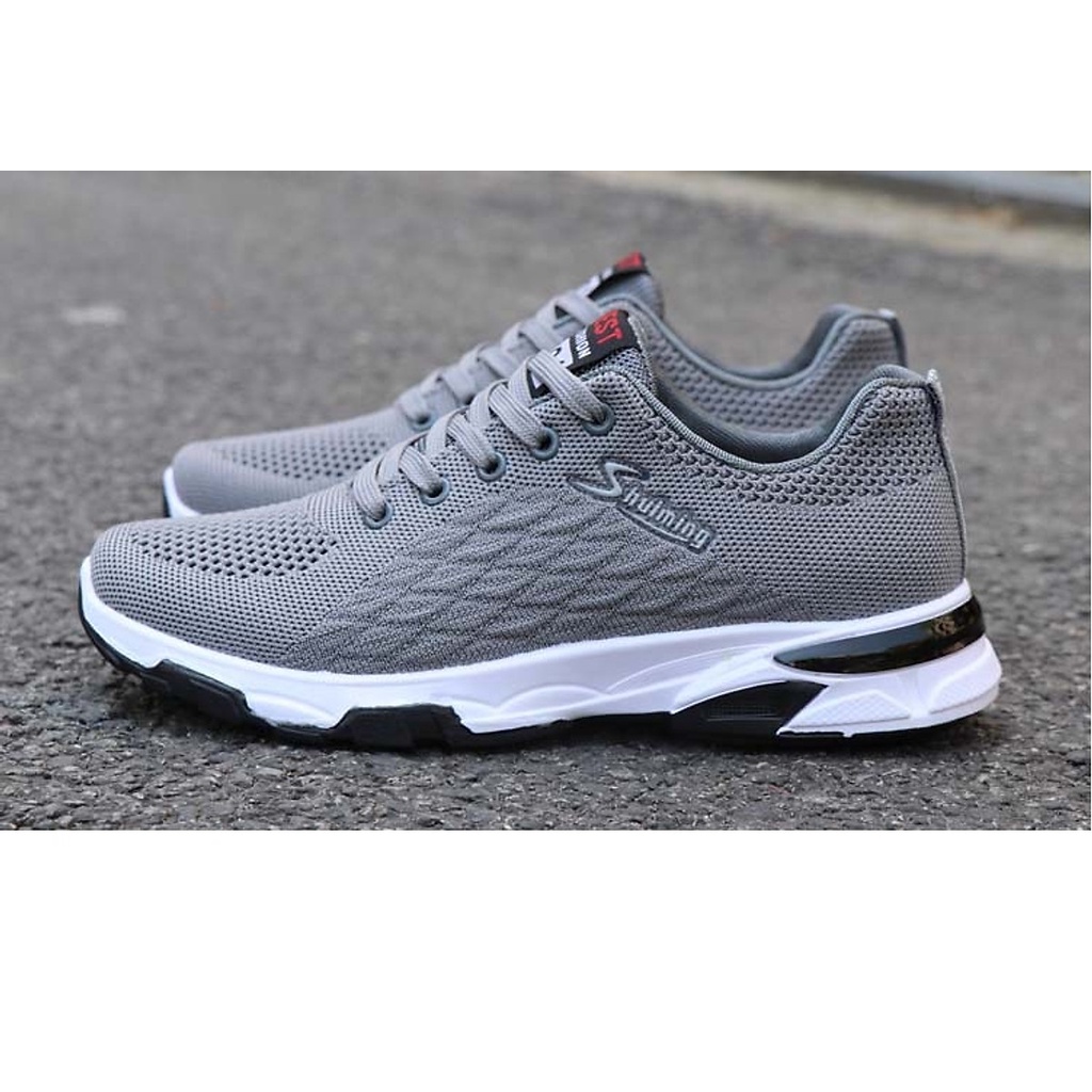 Có 2 màu Giày Thể Thao Nam  chất liệu thoáng khí