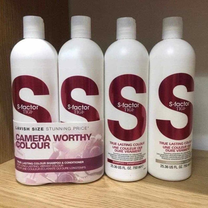 DẦU GỘI TIGI TRẮNG DÒNG CAO CẤP NHẤT S FACTOR 750ml Gồm Gội Và Xả | BigBuy360 - bigbuy360.vn