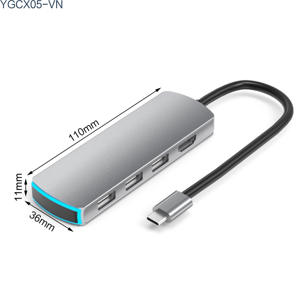 Đầu Đọc Thẻ Nhớ Sd / Tf Ethernet 3 Usb 3.0 6 Trong 1 Cho Macbook | BigBuy360 - bigbuy360.vn