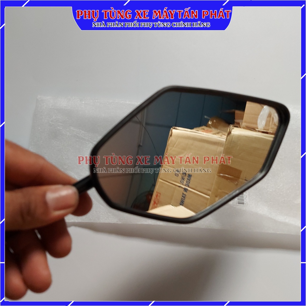 Gương Chiếu Hậu Xe Máy Zin Exciter 150-155  Ex /có Thể Gắn Sirius Jupiter NVX MT 15 Freego TFX