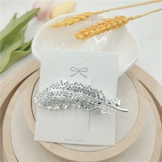 Kẹp tóc kim cương kiểu tóc mái thưa hàn quốc