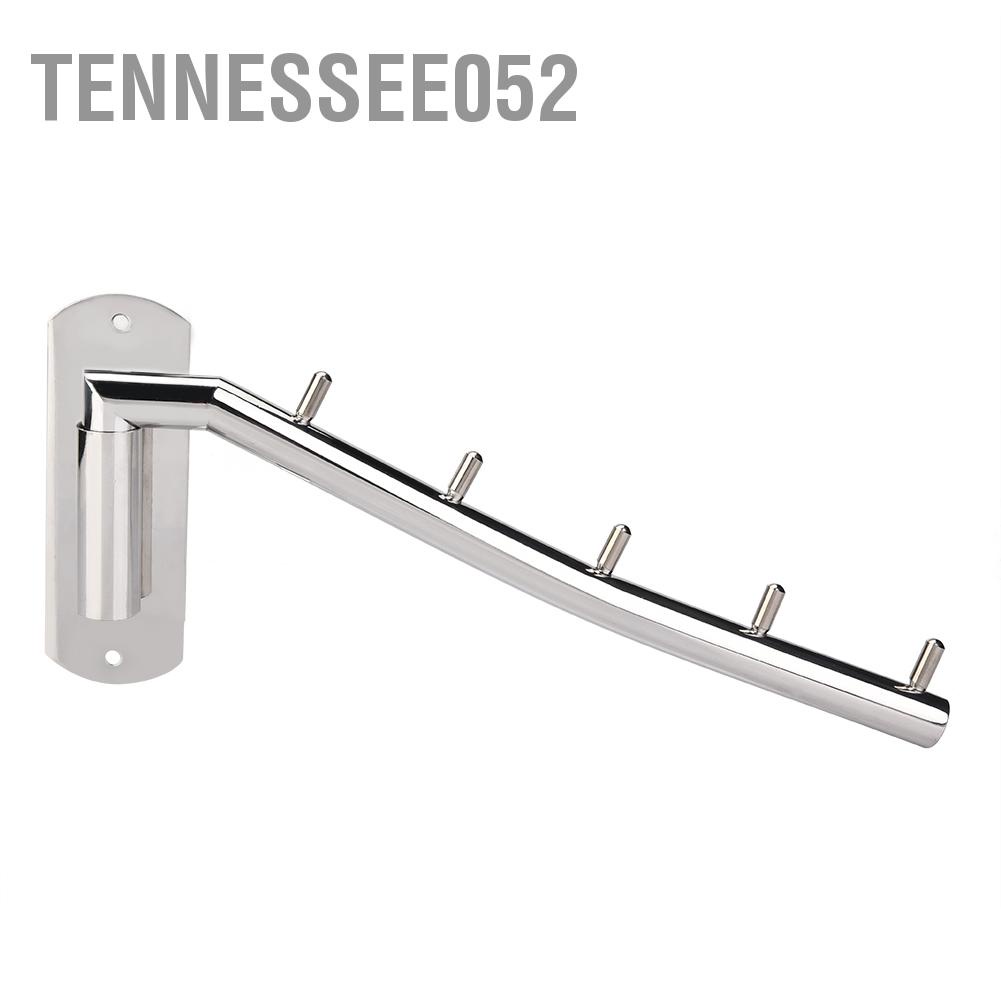 [Hàng HOT] Móc treo quần áo gắn tường bằng thép không gỉ có cánh tay xoay【Tennessee052】