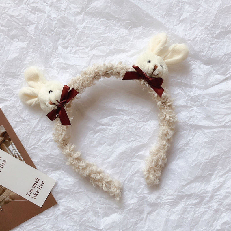 Băng Đô Cài Tóc Hình Gấu Dễ Thương Cho Nữ