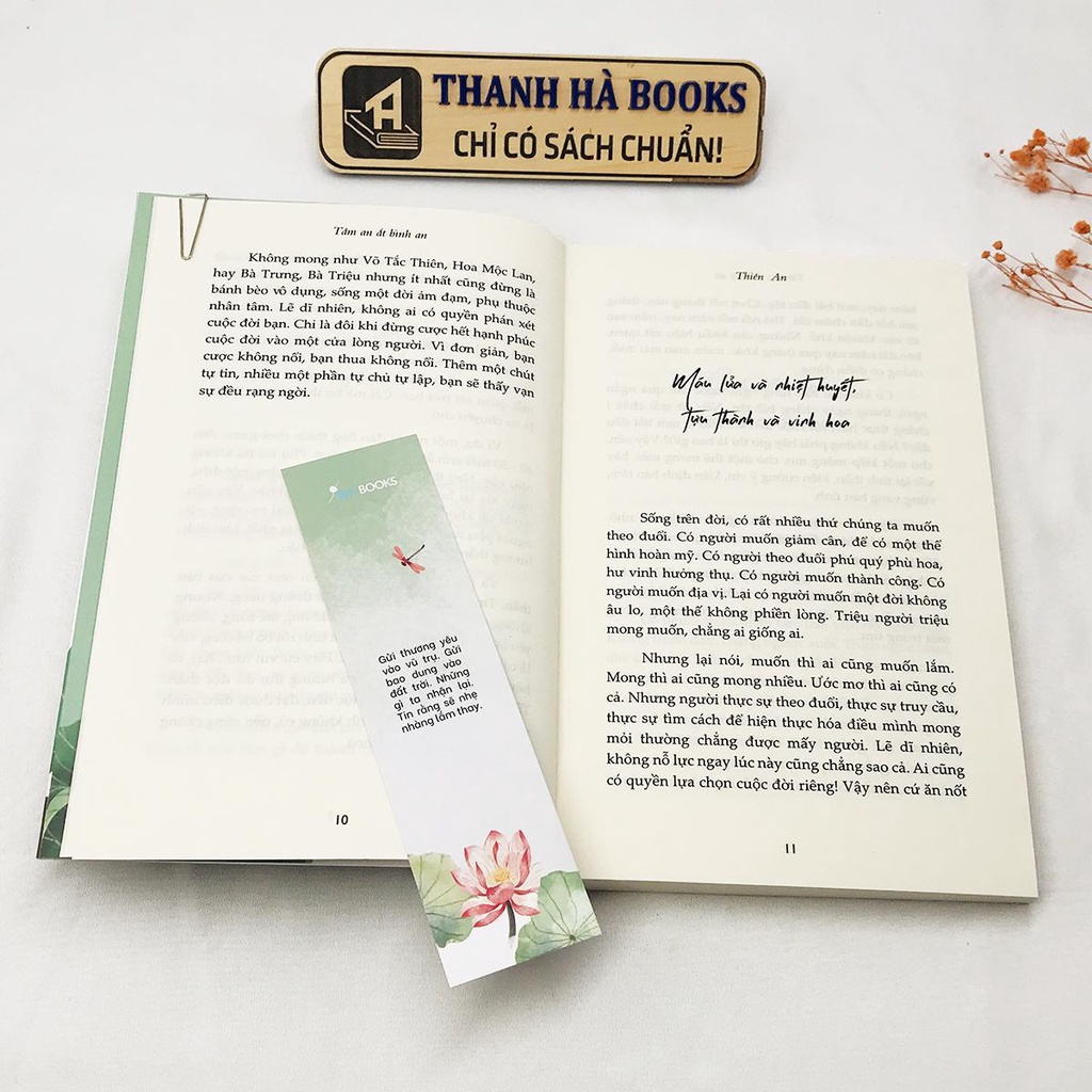 Sách - Tâm an ắt bình an (Kèm bookmark)