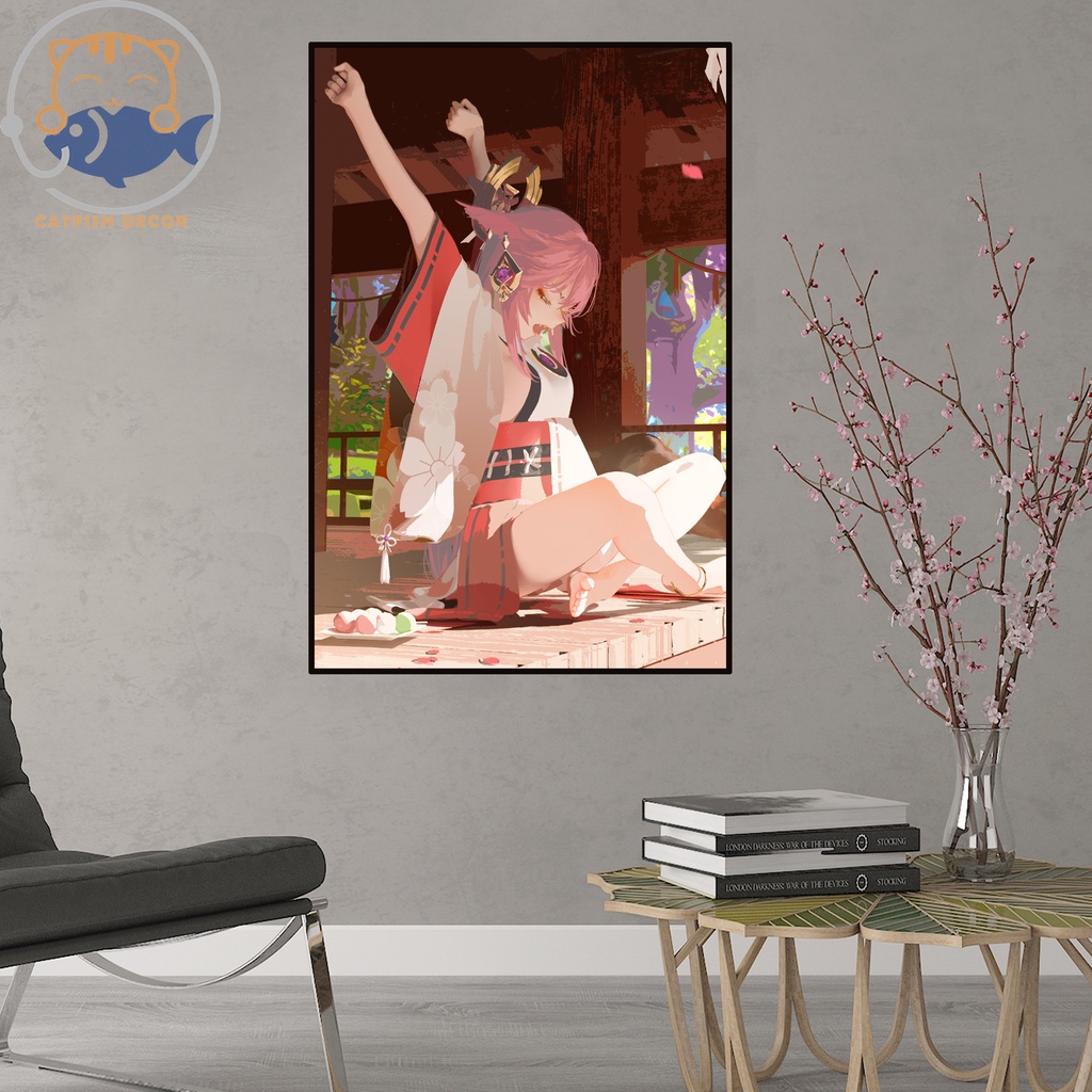 Poster Decal A3 Genshin impact 30x45cm