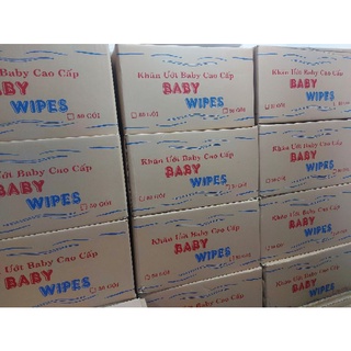 [ Combo 10 Gói ] Khăn Ướt Baby Wipes 80g.