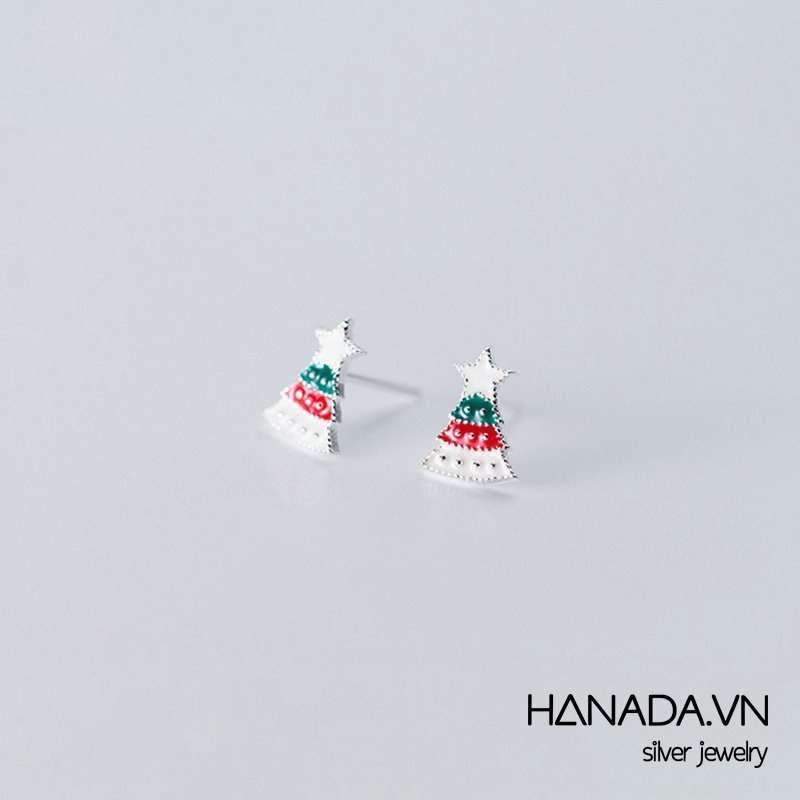 Bông Tai Bạc 925 Hanada Noen