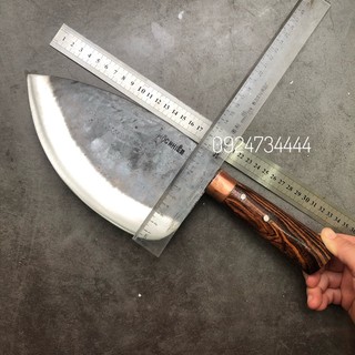 Dao Phúc Sen- Lọc Cá Ngừ, Chặt Heo Quay, Gà, Vịt Tiện Dụng,Thao Tác Nhanh,Rèn Từ Nhíp Xe Nga Cao Cấp