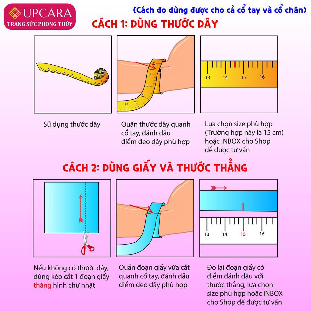 Vòng tay hồ ly TA tóc vàng may mắn UPCARA