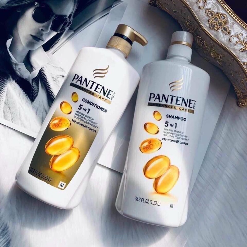 Dầu Gội, Xã 5 in 1 Pantene Pro-V Advanced Care 1,13 Lít