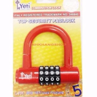 Khóa số chữ U YETI