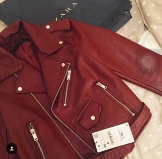 Áo da Zara xuất