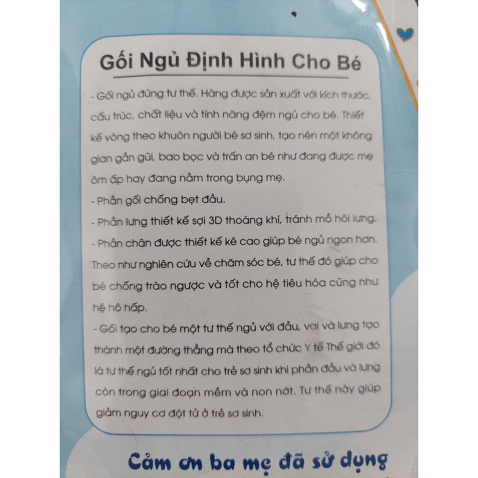 Gối định hình cao cấp Many