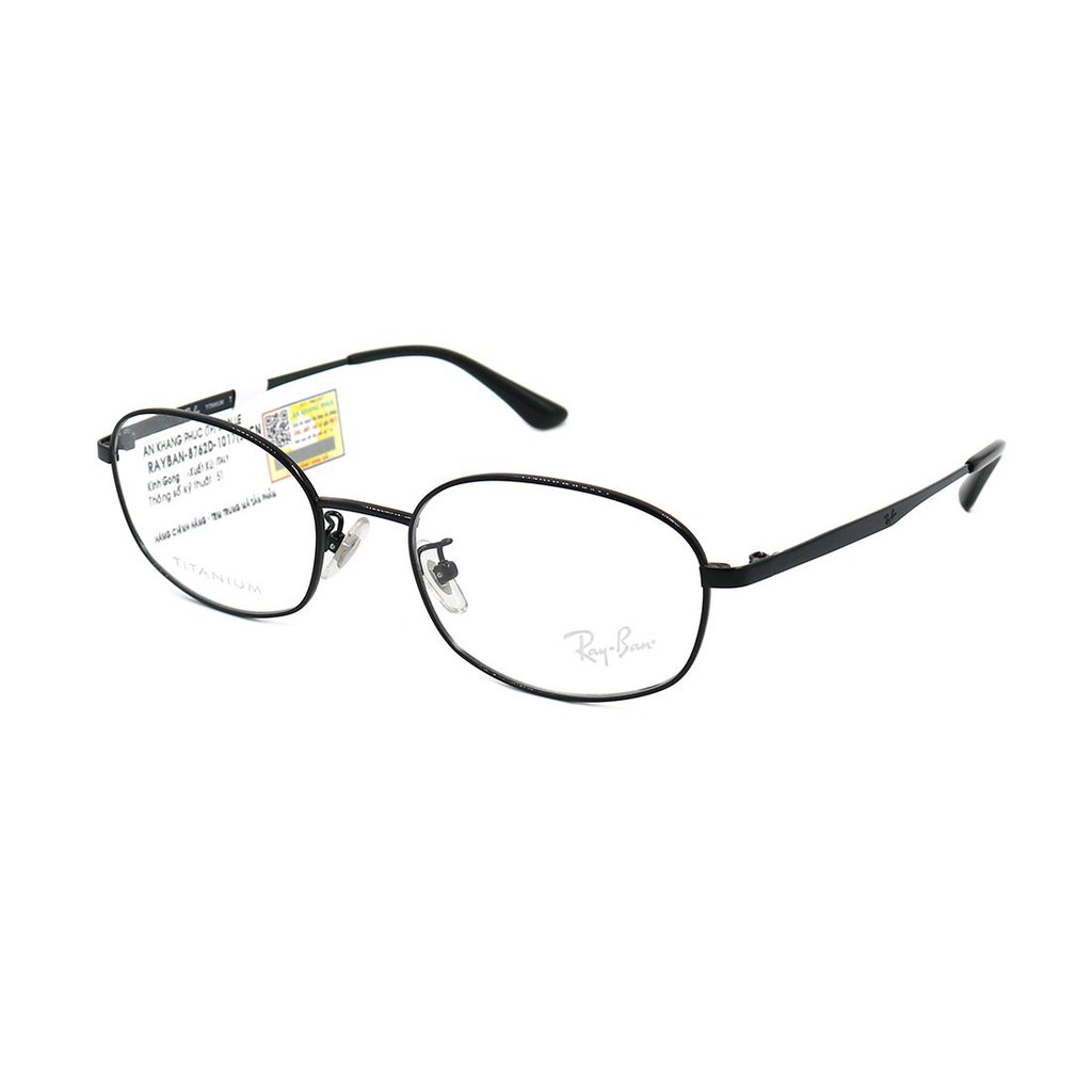 RB8762D-Gọng kính nam nữ Rayban chính hãng (53-20-145), thiết kế dễ đeo bảo vệ mắt