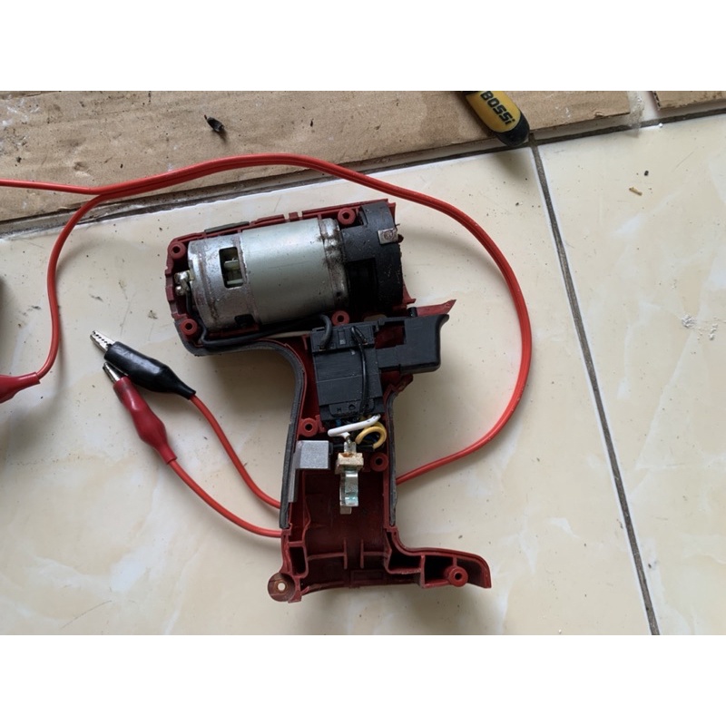 [linh kiện] bộ cò motor Ryobi BID-1220.