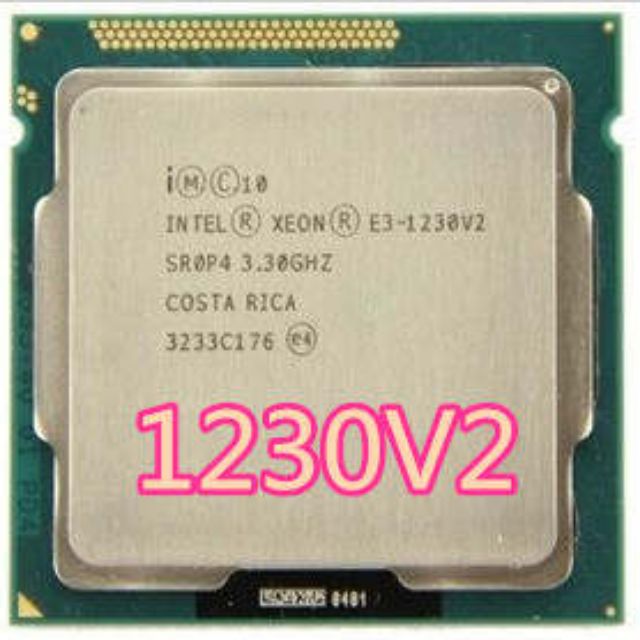 CPU xeon e3 1230 v2 4 nhân 8 luồng ~ i7 3770 .socket 1155