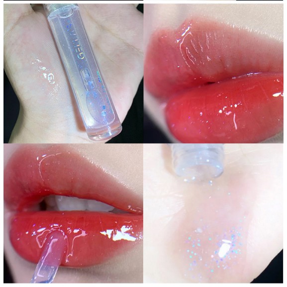 [Hàng mới về] Son bóng Gella 's màu trong suốt tỏa sáng giúp dưỡng ẩm chống phai màu | BigBuy360 - bigbuy360.vn