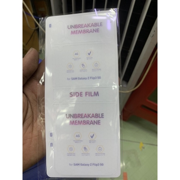 Miến dán PPF trước sao Samsung Galaxy Z Flip3 5G