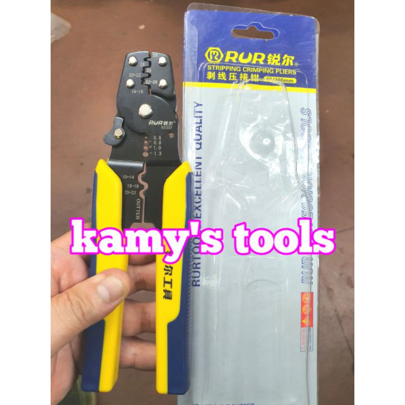 Kìm bấm cos tuốt dây đa năng 8 inch 200mm R2337 Rur tools