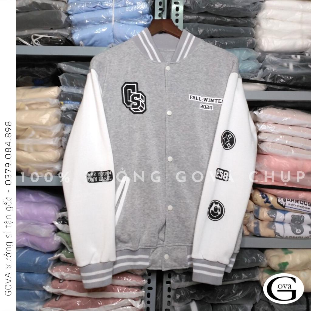 Áo bomber nỉ IN CS form rộng  Áo Khoác nỉ Unisex AKN6