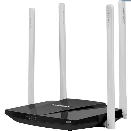 Bộ phát wifi Mercury 4 râu - có Turbo Xuyên Tường