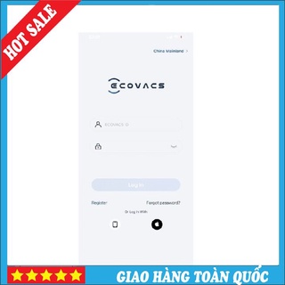 Tài Khoản Ecovacs Home Cho Robot Hút Bụi Lau Nhà Ecovacs Deebot