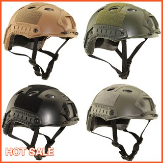Mũ bảo hiểm nửa đầu kiểu quân đội bằng nhựa ABS